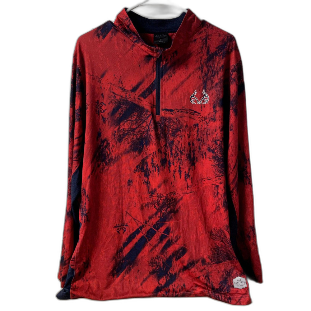 Men's Reeltree Fishing Quarter Zip | Size L